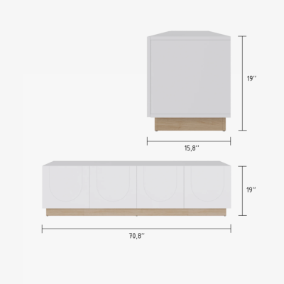 Meuble audio-video 71" Nauraa 133086