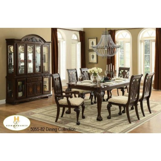 Ensemble table et six chaises Norwich