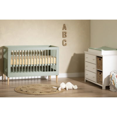 Ensemble couchette et table a langer Balka