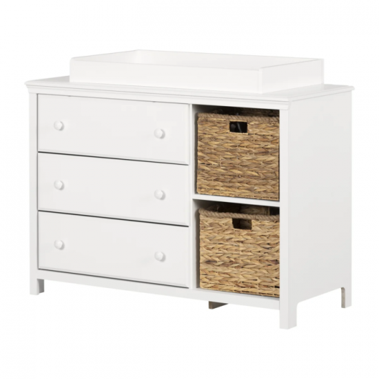 Table a langer Cotton Candy 14124 (Blanc)