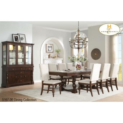Ensemble table et huit chaises Yates