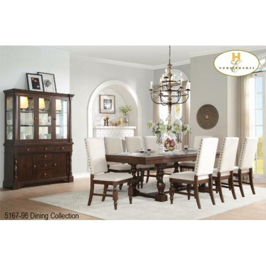 Ensemble table et huit chaises Yates