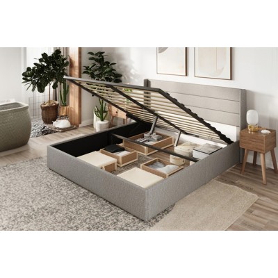 Lit kangourou queen T-2160 (Blanc)