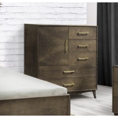 Bureau 5 tiroirs 1 porte Livonia 31074