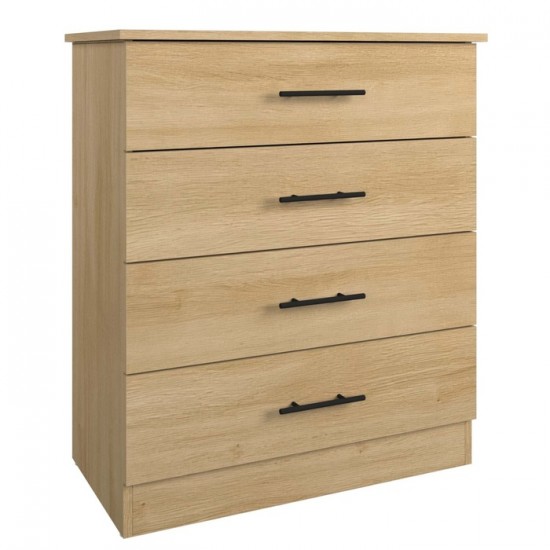Commode 4 tiroirs Austin (Beauté naturelle)
