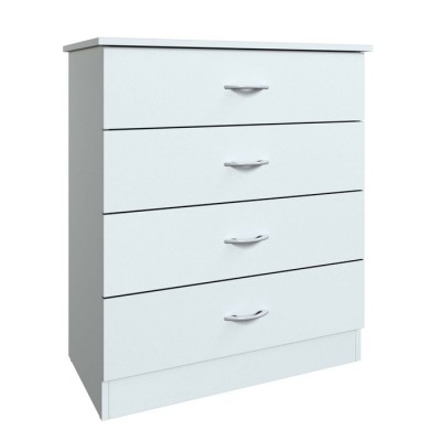 Commode 4 tiroirs Billabong (Blanc)