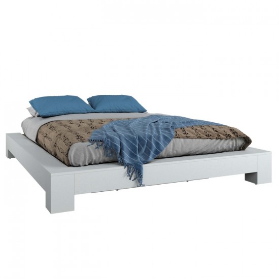 Lit queen Zen W3311.60.UK (Blanc)