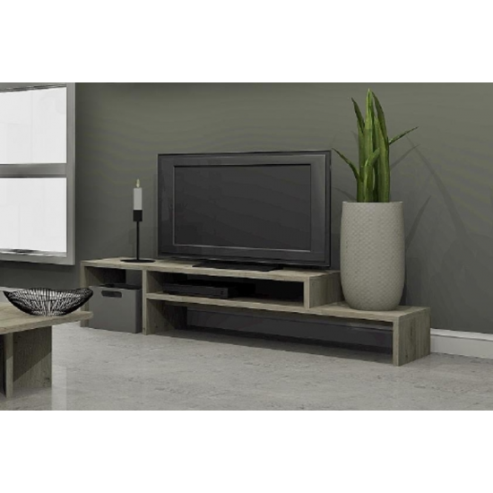 Meuble audio-video 54-86"L 3748 (Grisaille)
