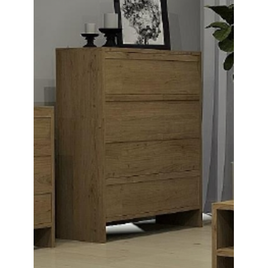 Commode 4 tiroirs 8857 (Sesame)