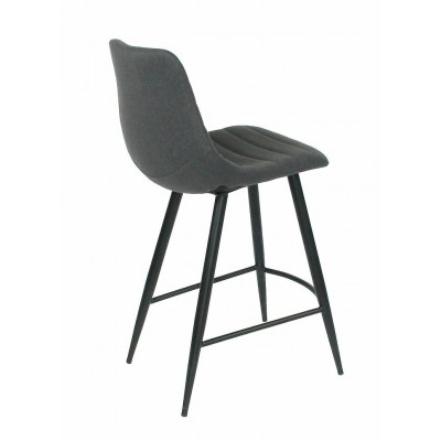 Tabouret hauteur comptoir Lee BS 253 (Gris foncé)