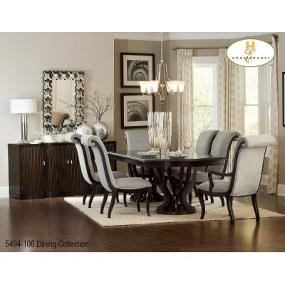Ensemble table et six chaises Savion