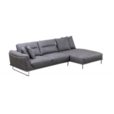 Sofa Chaise Longue Droite Zinia 99942GRYSSR