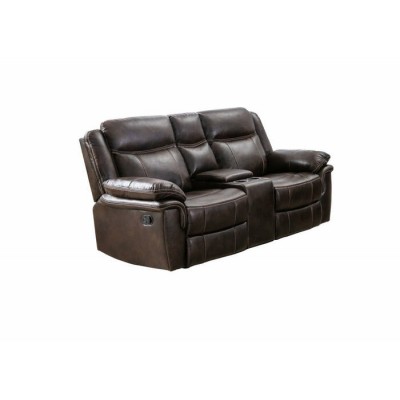 Causeuse inclinable avec console Peabody 99933BRW...