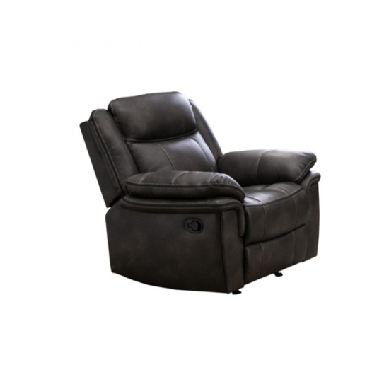 Fauteuil bercant et inclinable Peabody 99933GRY (Gris)