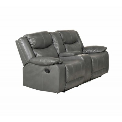 Causeuse inclinable avec console Caledon 99922GRY...
