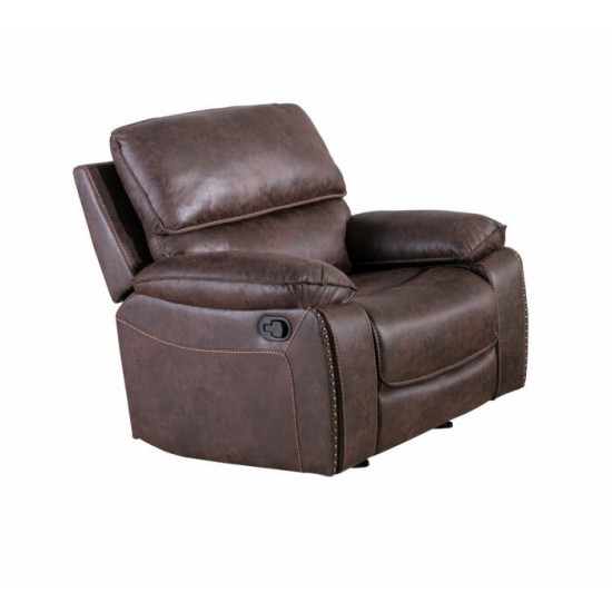 Fauteuil bercant et inclinable Kincaide 99934BRW (Brun)