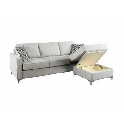 Sofa Chaise Longue reversible Hudson 9049PLT