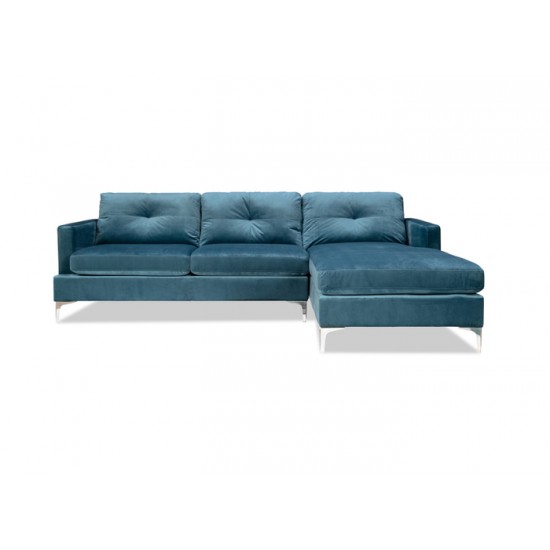 Sofa Chaise Longue Droite Hamilton 99814BLU
