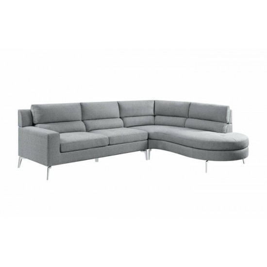 Sectionnel chaise longue droite Bonita 9879GY
