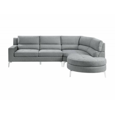 Sectionnel chaise longue droite Bonita 9879GY