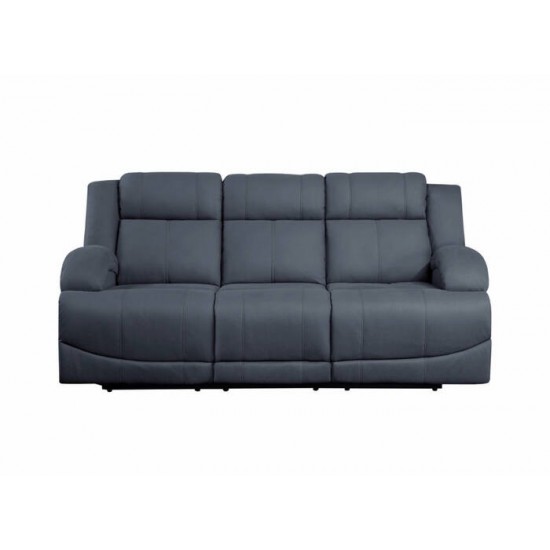 Sofa inclinable électrique Camryn 99207P (Bleu)