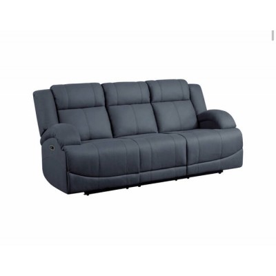 Sofa inclinable électrique Camryn 99207P (Bleu)
