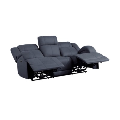 Sofa inclinable électrique Camryn 99207P (Bleu)