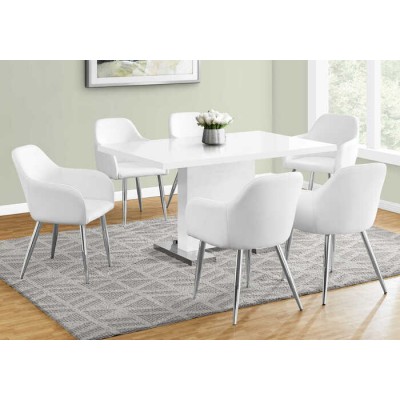Ensemble table et six chaises...
