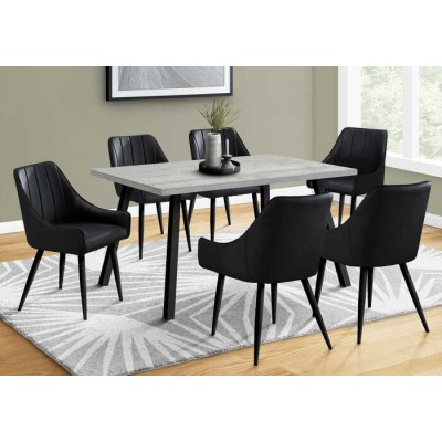 Ensemble table et six chaises...