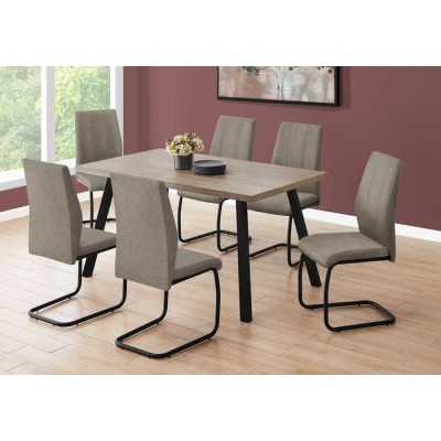Ensemble table et six chaises...
