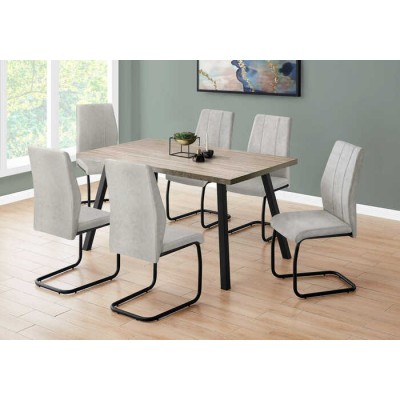 Ensemble table et six chaises...
