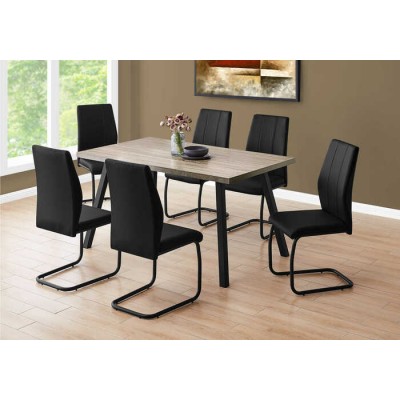 Ensemble table et six chaises...
