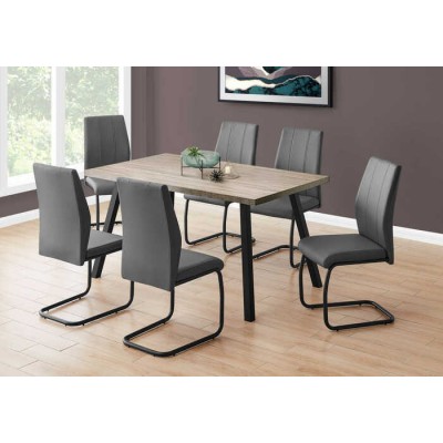 Ensemble table et six chaises...