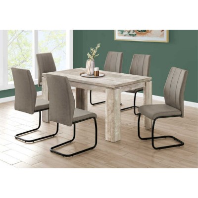Ensemble table et six chaises...