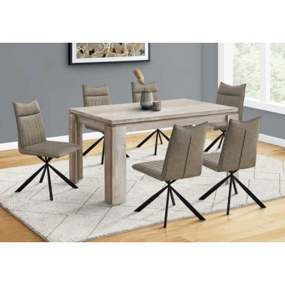 Ensemble table et six chaises...