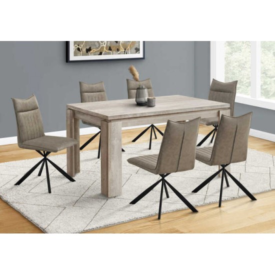 Ensemble table et six chaises I1088-I1216-I1216-I1216