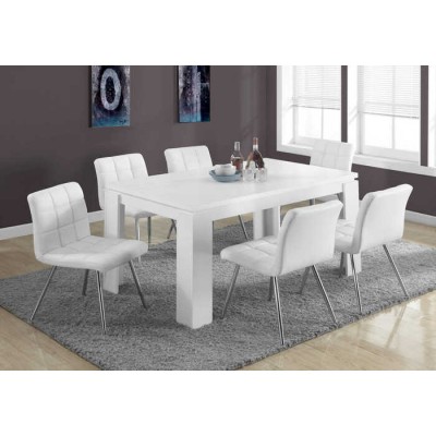 Ensemble table et six chaises...