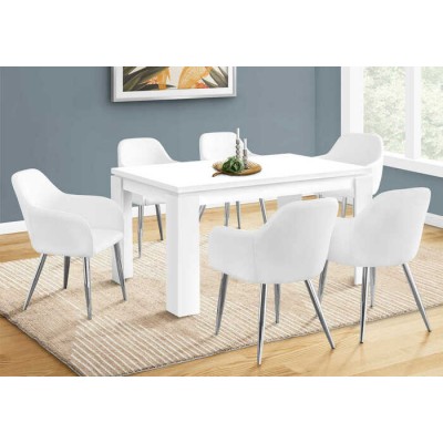Ensemble table et six chaises...