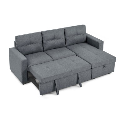 Sofa chaise longue T-1247 (Gris)