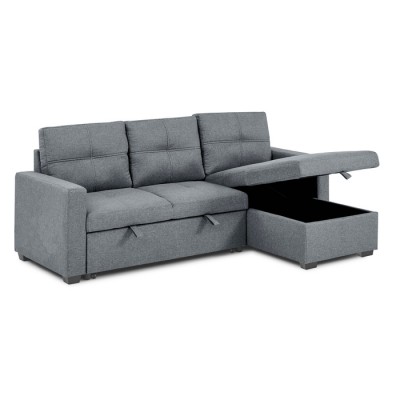 Sofa chaise longue T-1247 (Gris)