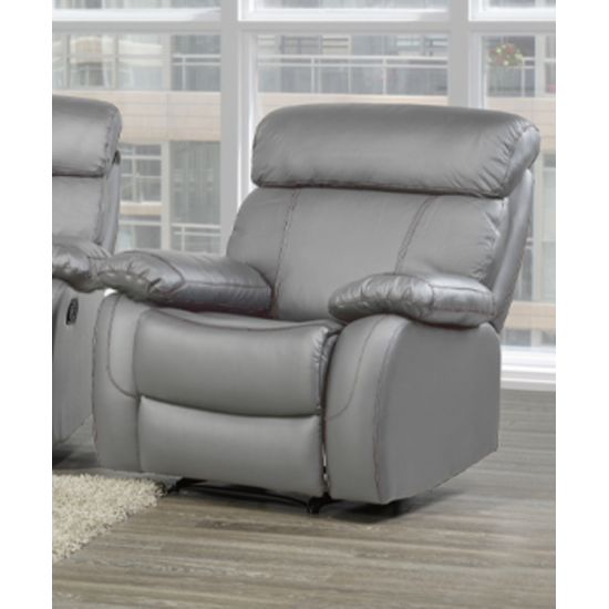 Fauteuil inclinable T1420 (Gris)