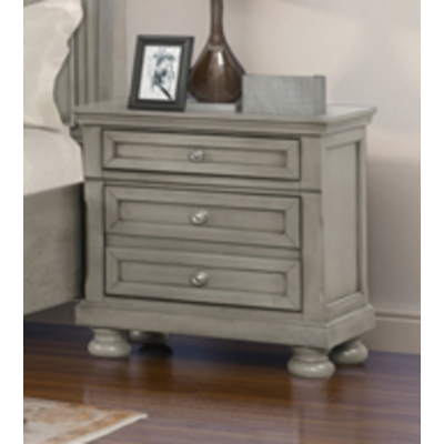 Table de chevet Charley (Gris)