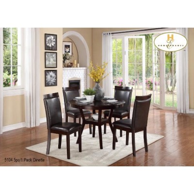 Ensemble table et quatre chaises Shankmen