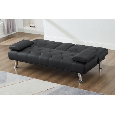 Divan-lit T1516 (Noir)