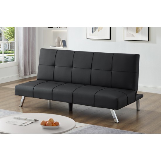 Divan-lit T1530 (Noir)
