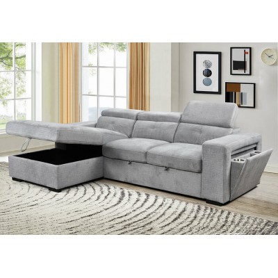 Sofa-lit avec chaise longue gauche IF-9080