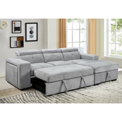 Sofa-lit avec chaise longue droite IF-9081