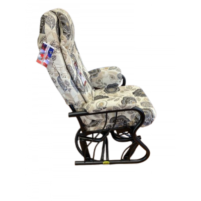 Chaise bercante, pivotante et inclinable #364 avec coussin C-6 (Melody 20)