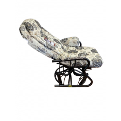 Chaise bercante, pivotante et inclinable #364 avec coussin C-6 (Melody 20)