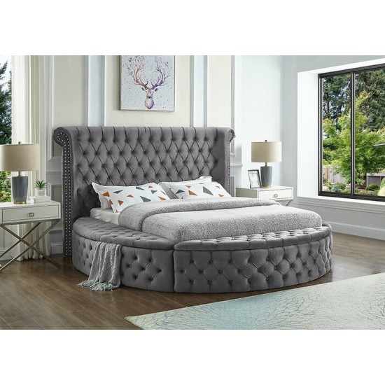 Lit Queen IF-5770 (Gris)